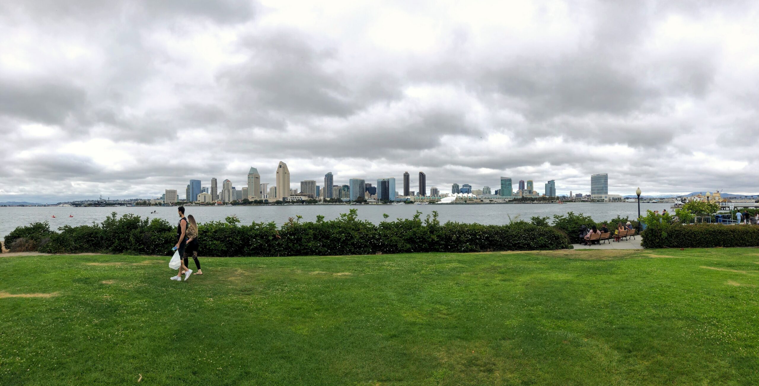 Downtown San Diego skyline seen from across the bay